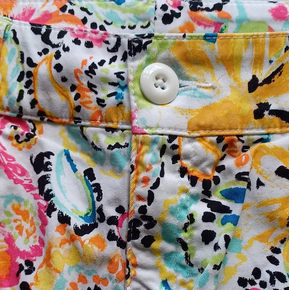 Christopher & Banks Floral Skort Skirt Size 4 - Picture 4 of 10